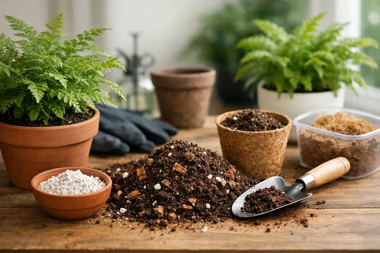 Best Potting Mix for Ferns at Home