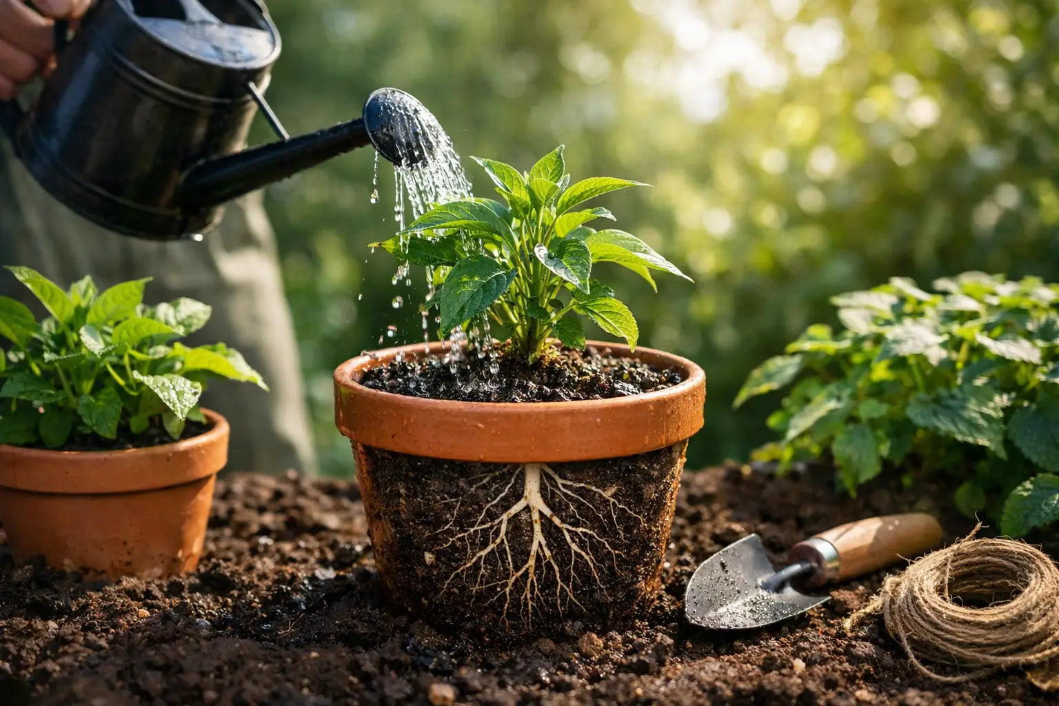 How to Water Plants for Stronger, Happier Roots