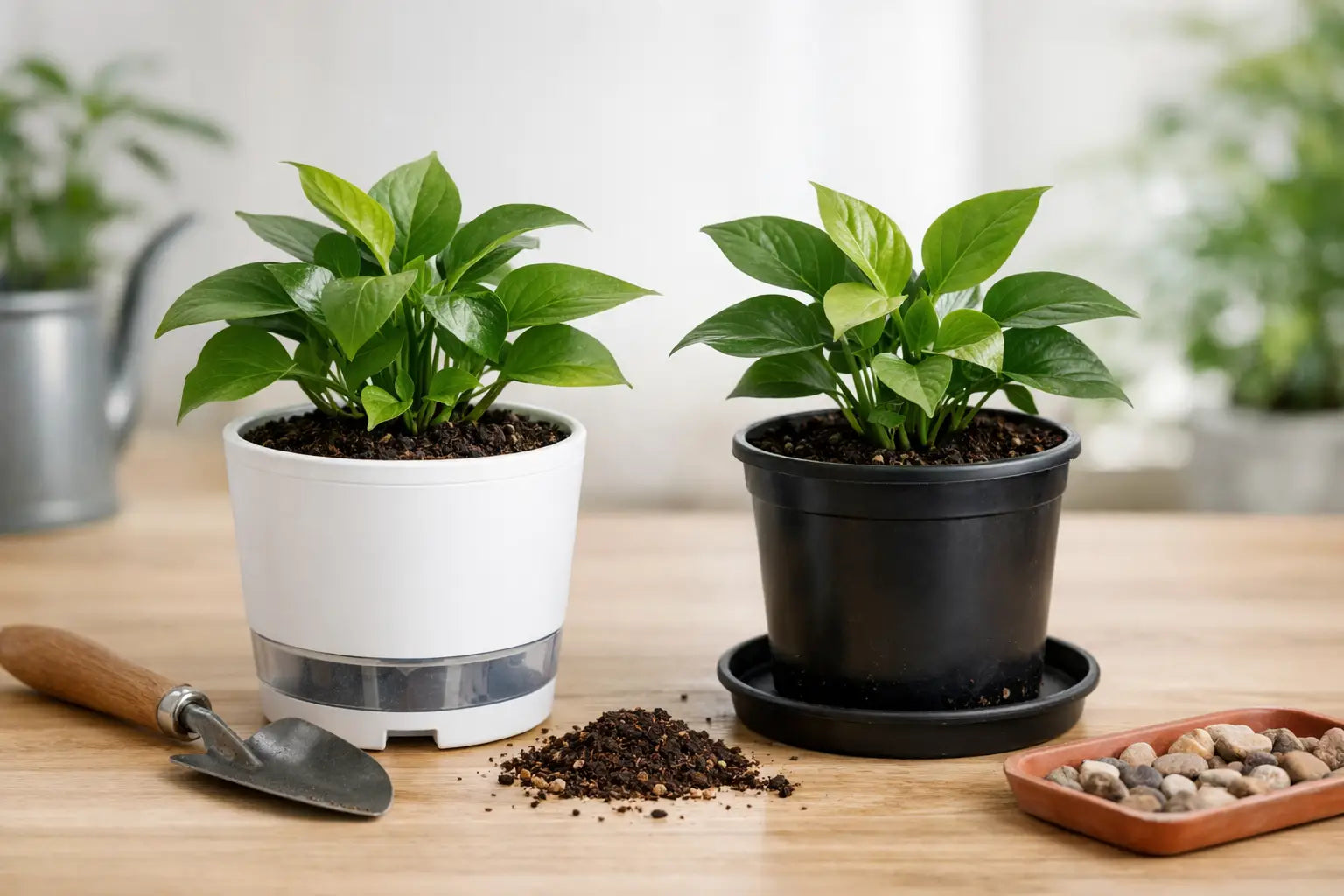 Self Watering Versus Nursery Pots Explained