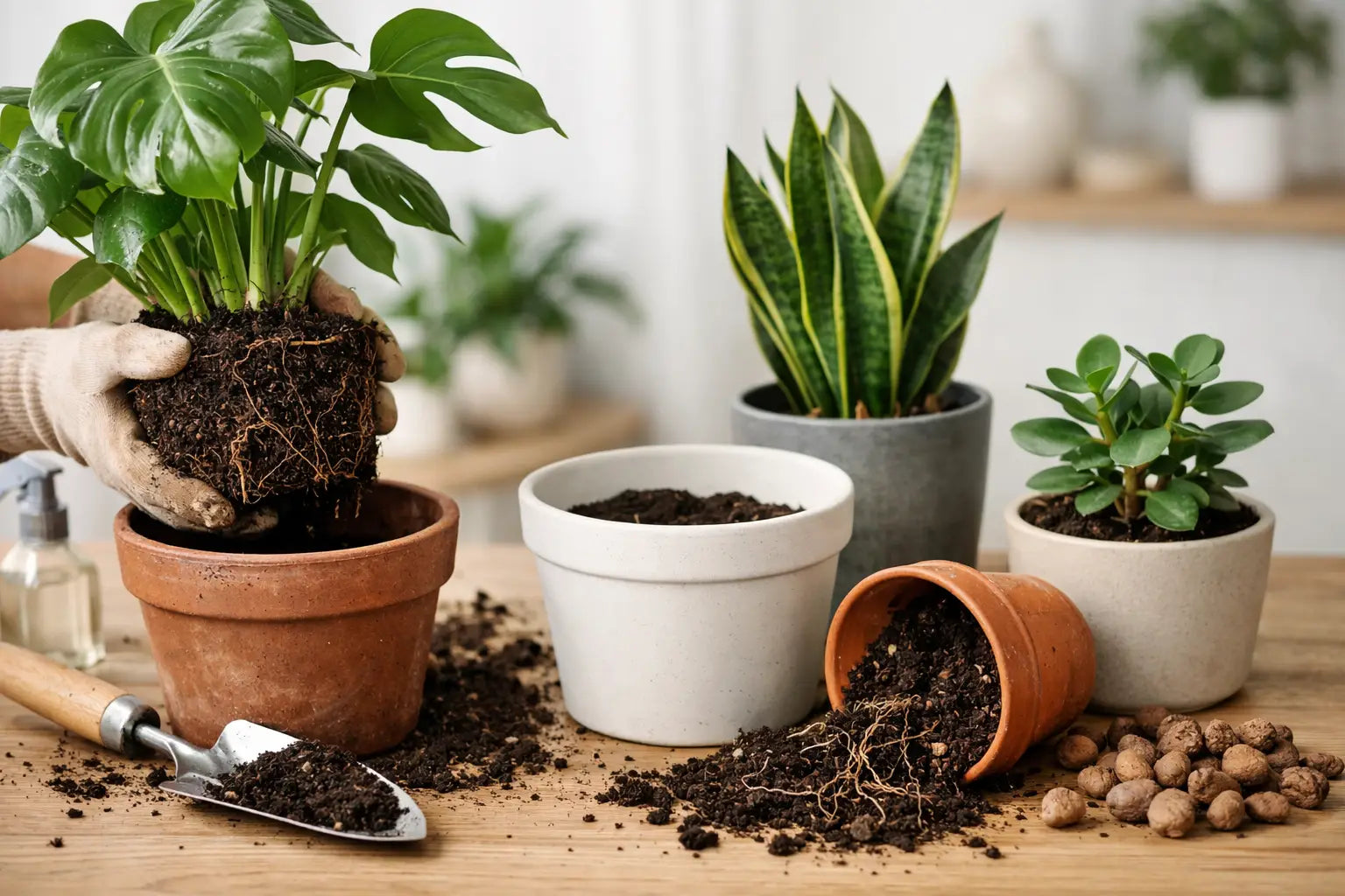 When Should You Repot Houseplants?