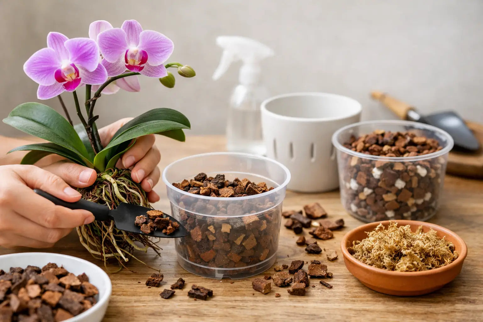 Orchid Repotting Example You Can Follow