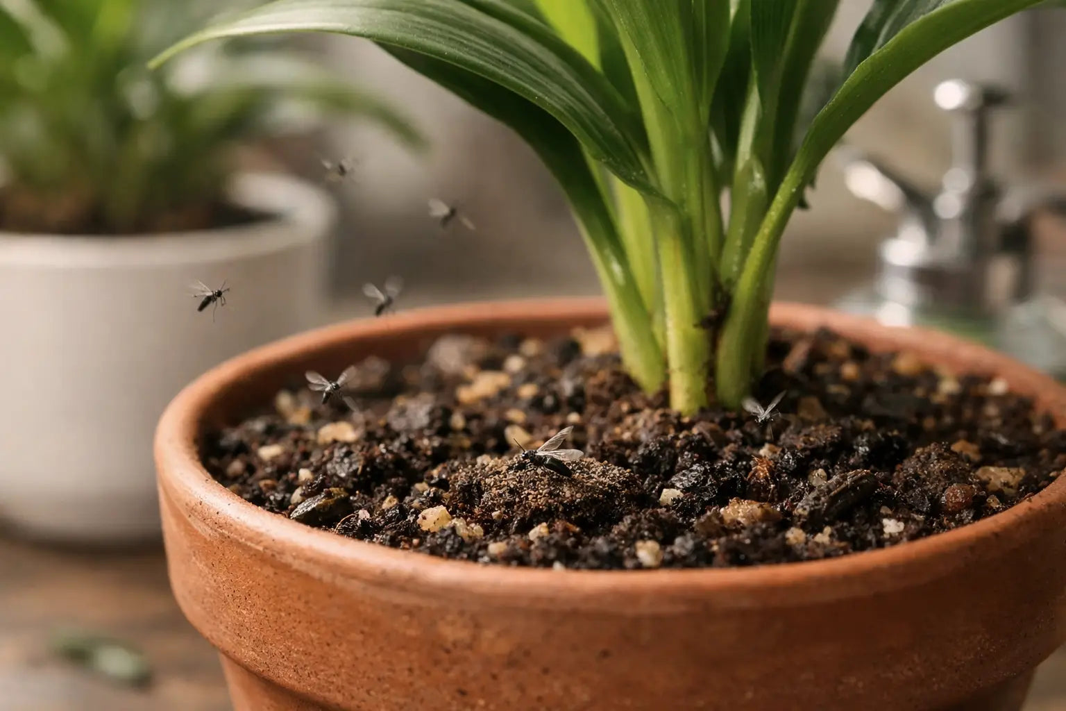 Why Are Fungus Gnats Persistent in Houseplants?
