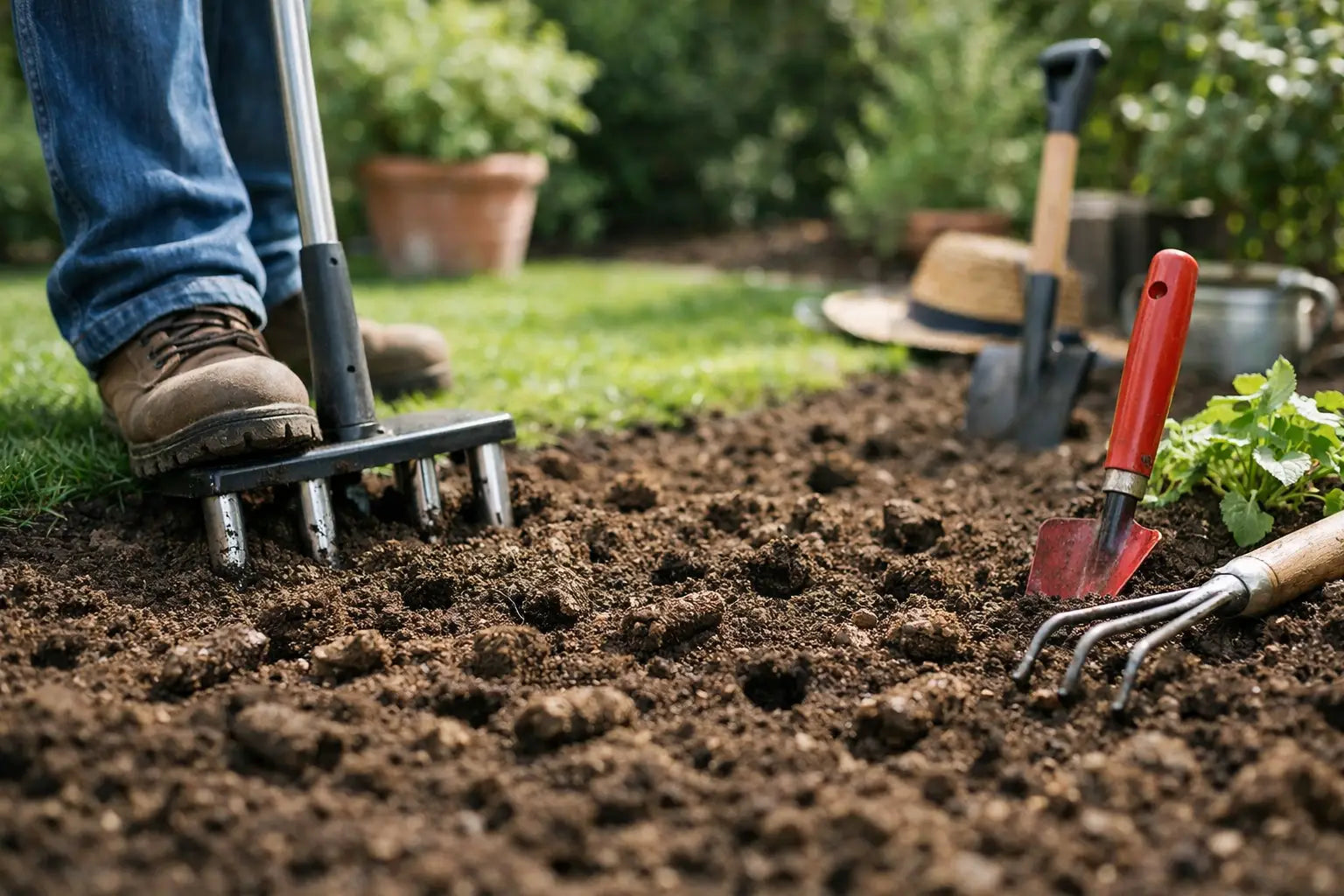 How to Improve Soil Aeration at Home