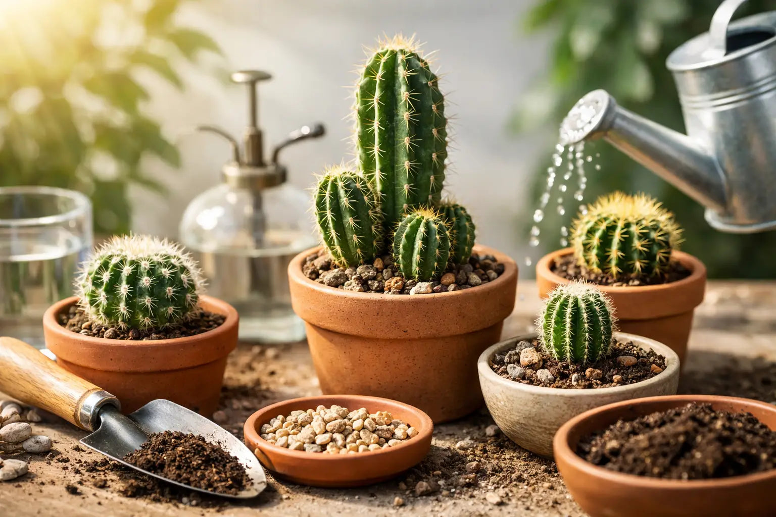 How to Grow Cacti: Light, Soil and Water