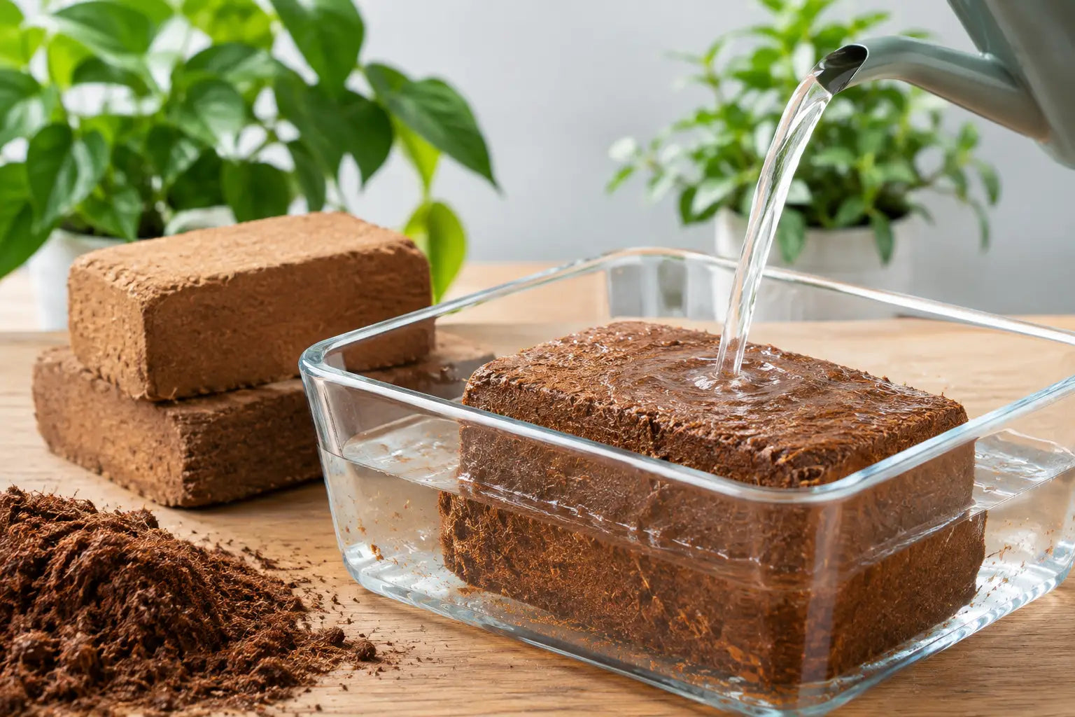 How to Hydrate Coir Bricks for Healthy Plants