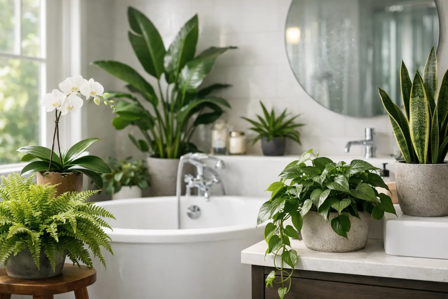 10 Best Plants for Humid Bathrooms That Thrive
