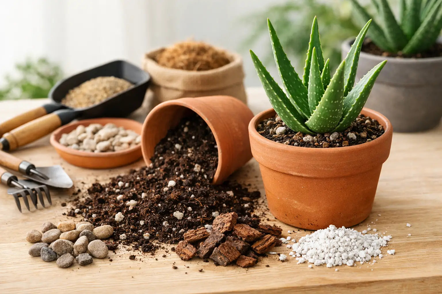 Best Potting Mix for Aloe Plants