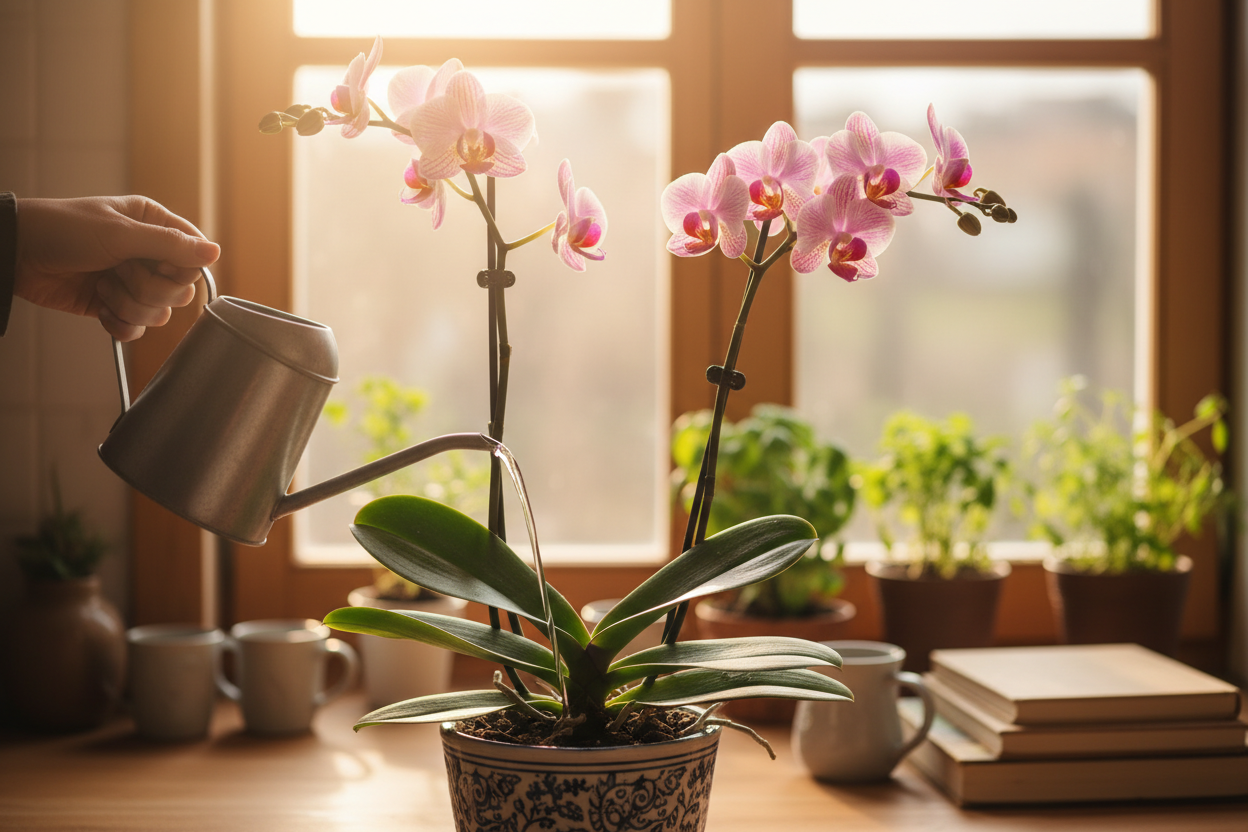 Watering Orchids - How To!