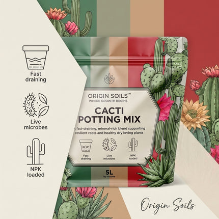 Origin Soils Cacti & Succulent Mix